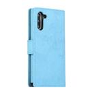 For Samsung Galaxy Note10 Retro 2 in 1 Detachable Magnetic Horizontal Flip TPU + PU Leather Case with Holder & Card Slots & Photo Frame & Wallet(Sky Blue) - 3