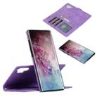 For Samsung Galaxy Note10+ Retro 2 in 1 Detachable Magnetic Horizontal Flip TPU + PU Leather Case with Holder & Card Slots & Photo Frame & Wallet(Purple) - 3