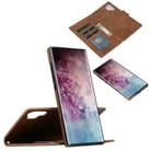 For Samsung Galaxy Note10+ Retro 2 in 1 Detachable Magnetic Horizontal Flip TPU + PU Leather Case with Holder & Card Slots & Photo Frame & Wallet(Brown) - 3