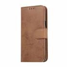 For Samsung Galaxy S9 Retro 2 in 1 Detachable Magnetic Horizontal Flip TPU + PU Leather Case with Holder & Card Slots & Photo Frame & Wallet(Brown) - 1