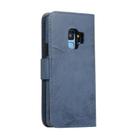 For Samsung Galaxy S9+ Retro 2 in 1 Detachable Magnetic Horizontal Flip TPU + PU Leather Case with Holder & Card Slots & Photo Frame & Wallet(Dark Blue) - 2