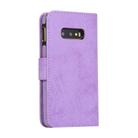For Samsung Galaxy S10e Retro 2 in 1 Detachable Magnetic Horizontal Flip TPU + PU Leather Case with Holder & Card Slots & Photo Frame & Wallet(Purple) - 3