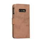 For Samsung Galaxy S10e Retro 2 in 1 Detachable Magnetic Horizontal Flip TPU + PU Leather Case with Holder & Card Slots & Photo Frame & Wallet(Brown) - 2