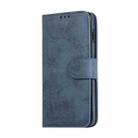 For Samsung Galaxy S10+ Retro 2 in 1 Detachable Magnetic Horizontal Flip TPU + PU Leather Case with Holder & Card Slots & Photo Frame & Wallet(Dark Blue) - 1