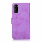 For Samsung Galaxy S20 Retro 2 in 1 Detachable Magnetic Horizontal Flip TPU + PU Leather Case with Holder & Card Slots & Photo Frame & Wallet(Purple) - 3