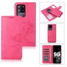 For Samsung Galaxy S20+ Retro 2 in 1 Detachable Magnetic Horizontal Flip TPU + PU Leather Case with Holder & Card Slots & Photo Frame & Wallet(Pink) - 1