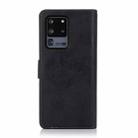 For Samsung Galaxy S20 Ultra Retro 2 in 1 Detachable Magnetic Horizontal Flip TPU + PU Leather Case with Holder & Card Slots & Photo Frame & Wallet(Black) - 3