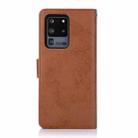 For Samsung Galaxy S20 Ultra Retro 2 in 1 Detachable Magnetic Horizontal Flip TPU + PU Leather Case with Holder & Card Slots & Photo Frame & Wallet(Brown) - 2