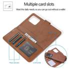 For Samsung Galaxy S20 Ultra Retro 2 in 1 Detachable Magnetic Horizontal Flip TPU + PU Leather Case with Holder & Card Slots & Photo Frame & Wallet(Brown) - 7