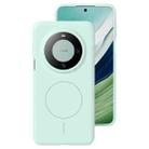 For Huawei Mate 60 Liquid Silicone Thin Circle MagSafe Phone Case(Mint Green) - 1