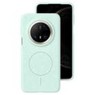 For Huawei Mate 70 Pro / 70 Pro+ Liquid Silicone Thin Circle MagSafe Phone Case(Mint Green) - 1