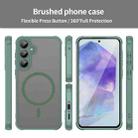 For Samsung Galaxy A55 5G Fan Dun Series TPU Hybrid PC Frosted Magsafe Phone Case(Green) - 2