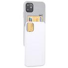 For iPhone 12 mini GOOSPERY SKY SLIDE BUMPER TPU + PC Sliding Back Cover Protective Case with Card Slot(White) - 1