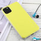 For iPhone 12 / 12 Pro GOOSPERY SKY SLIDE BUMPER TPU + PC Sliding Back Cover Protective Case with Card Slot(Yellow) - 2