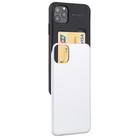 For iPhone 12 Pro Max GOOSPERY SKY SLIDE BUMPER TPU + PC Sliding Back Cover Protective Case with Card Slot(Silver) - 1