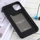 For iPhone 12 Pro Max GOOSPERY SKY SLIDE BUMPER TPU + PC Sliding Back Cover Protective Case with Card Slot(Silver) - 3