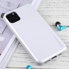 For iPhone 12 Pro Max GOOSPERY SKY SLIDE BUMPER TPU + PC Sliding Back Cover Protective Case with Card Slot(White) - 2