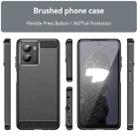 For HMD Fusion Carbon Fiber Brushed Texture TPU Phone Case(Black) - 2