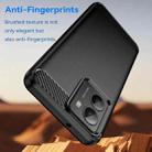 For HMD Fusion Carbon Fiber Brushed Texture TPU Phone Case(Black) - 3