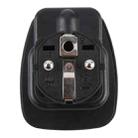 WSA-9 German Plug Global Travel Universal Adapter with Safety Shutter(Black) - 3