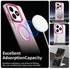 For Infinix Smart 8 / Hot 40i Candy Magsafe PC Hybrid TPU Phone Case(Red) - 3
