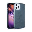 For iPhone 12 Pro Max TPU Glitter All-inclusive Shockproof Protective Case(Dark Blue) - 1