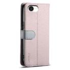 For iPhone 16e ESEBLE E11 Colorful Litchi Pattern Zipper Wallet Leather Phone Case(Light Purple) - 3