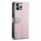 For iPhone 12 Pro Max ESEBLE E11 Colorful Litchi Pattern Zipper Wallet Leather Phone Case(Light Purple) - 3