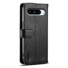 For Google Pixel 8 Pro ESEBLE E11 Colorful Litchi Pattern Zipper Wallet Leather Phone Case(Black) - 3
