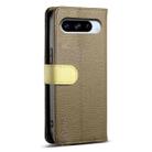 For Google Pixel 8 Pro ESEBLE E11 Colorful Litchi Pattern Zipper Wallet Leather Phone Case(Amber Brown) - 3