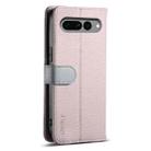 For Google Pixel 7 Pro 5G ESEBLE E11 Colorful Litchi Pattern Zipper Wallet Leather Phone Case(Light Purple) - 3