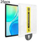 For Blackview Tab 90 WiFi / Tab 90 25pcs Dust-Free Easy Install HD Tempered Glass Film - 1