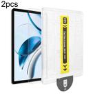 For Doogee T40 / T35 / U11 / U11 Pro 2pcs Dust-Free Easy Install HD Tempered Glass Film - 1