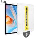 For itel Vista Tab 30 / Infinix xPad 2pcs Dust-Free Easy Install HD Tempered Glass Film - 1