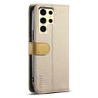 For Samsung Galaxy S23 Ultra 5G ESEBLE E11 Colorful Litchi Pattern Zipper Wallet Leather Phone Case(Khaki) - 3