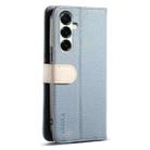 For Samsung Galaxy S23 FE 5G ESEBLE E11 Colorful Litchi Pattern Zipper Wallet Leather Phone Case(Sky Blue) - 3
