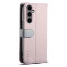 For Samsung Galaxy S24+ 5G ESEBLE E11 Colorful Litchi Pattern Zipper Wallet Leather Phone Case(Light Purple) - 3