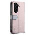 For Samsung Galaxy S25 FE 5G ESEBLE E11 Colorful Litchi Pattern Zipper Wallet Leather Phone Case(Light Purple) - 3