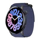 For vivo Watch 3 / iQOO Watch xDfind Quick Release Nylon Hook And Loop Fastener Buckle Watch Band(Blue) - 1