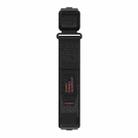 For Huawei Watch Fit3 / Fit4 / Fit4 Pro xDfind Quick Release Nylon Hook And Loop Fastener Buckle Watch Band(Black) - 3