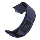 For Huawei Watch Fit3 / Fit4 / Fit4 Pro xDfind Quick Release Nylon Hook And Loop Fastener Buckle Watch Band(Blue) - 2