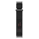 For Huawei Watch D2 xDfind Quick Release Nylon Hook And Loop Fastener Buckle Watch Band(Black) - 3