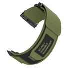 For Huawei Watch Fit 2 xDfind Quick Release Nylon Hook And Loop Fastener Buckle Watch Band(Green) - 2
