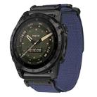 For Garmin Fenix 8/7X/6X/5X 26mm xDfind Quick Release Nylon Hook And Loop Fastener Buckle Watch Band(Blue) - 1