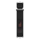 For Xiaomi Smart Band 9 Pro/8 Pro/Redmi Watch 5/4 xDfind Quick Release Nylon Hook And Loop Fastener Buckle Watch Band(Black) - 2