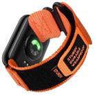 For Xiaomi Smart Band 9 / 8 / Redmi Watch 5 / 4 xDfind Quick Release Nylon Hook And Loop Fastener Buckle Watch Band(Orange) - 1