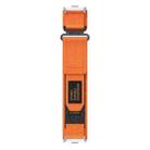 For Xiaomi Smart Band 9 / 8 / Redmi Watch 5 / 4 xDfind Quick Release Nylon Hook And Loop Fastener Buckle Watch Band(Orange) - 2