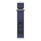 For Xiaomi Smart Band 9 / 8 / Redmi Watch 5 / 4 xDfind Quick Release Nylon Hook And Loop Fastener Buckle Watch Band(Blue) - 2