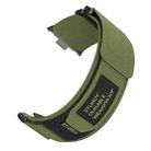 For Xiaomi Redmi Watch 3 Active / Lite xDfind Quick Release Nylon Hook And Loop Fastener Buckle Watch Band(Green) - 2