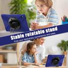 For Samsung Galaxy Tab S10 FE+ Rotatable Kickstand Grip Heavy Duty Hard Rugged Tablet Case(Navy Blue) - 4